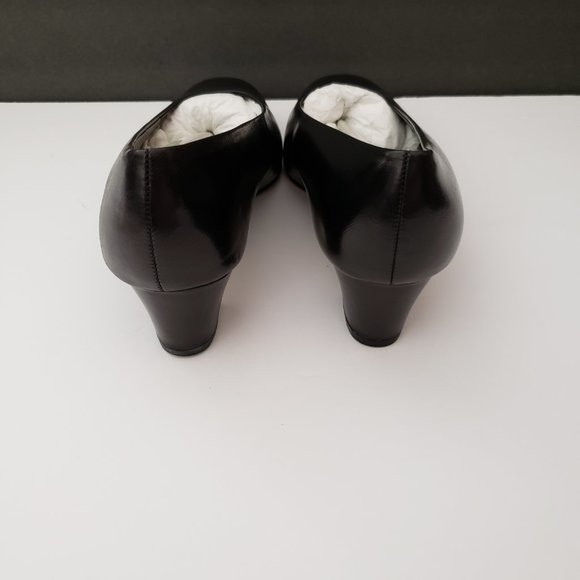 Auditions 10 EEEE Narrow Classy black pumps NEW - Picture 6 of 10